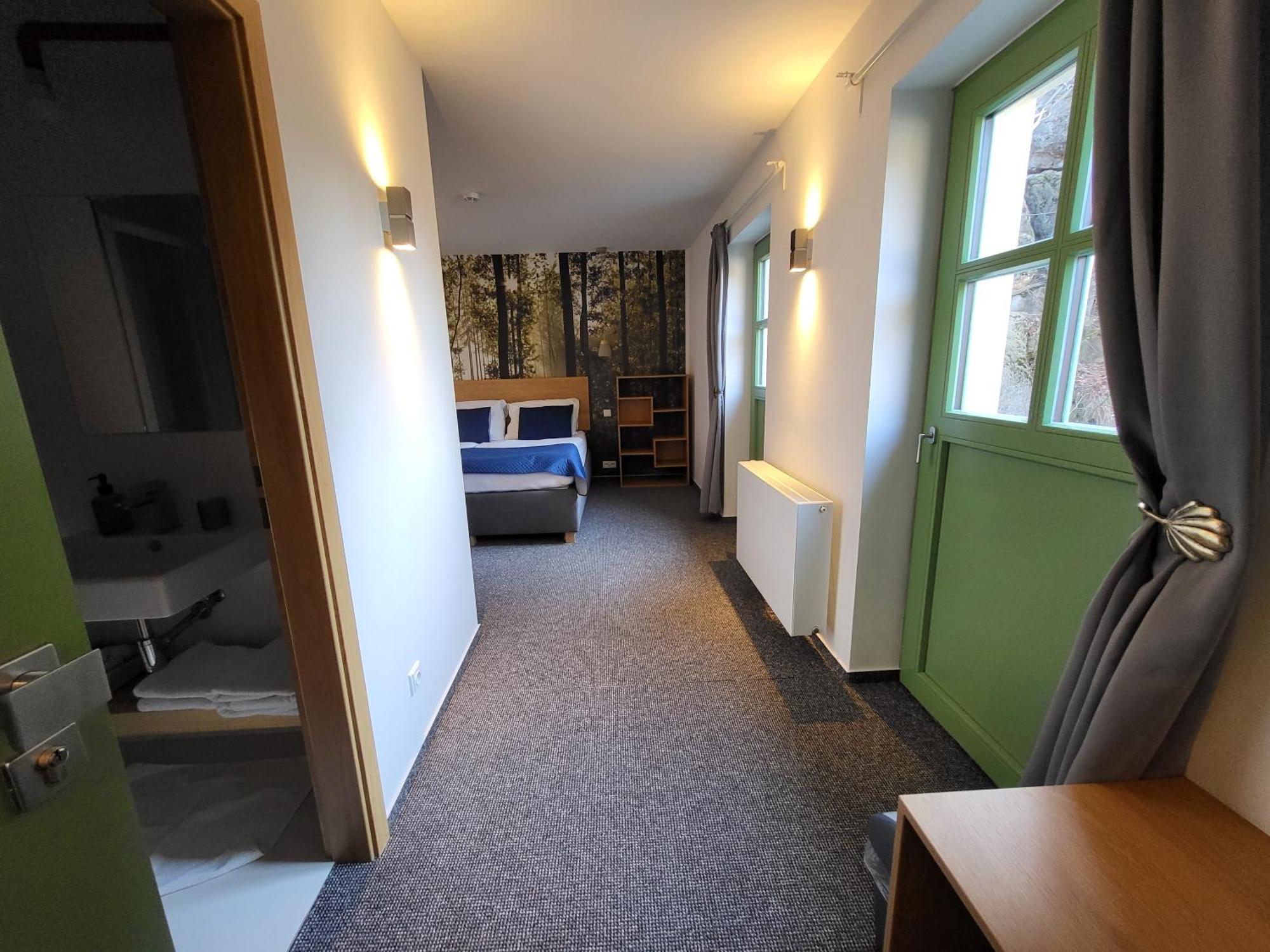 Pension Jitrenka Hřensko Exterior foto